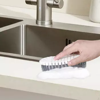 Scrub Brush, Cleaning Brush Bathtub Heavy Duty Lightweight Household Bathroom Ergonomic Scrubber