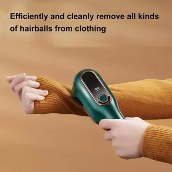 Scrub Easy Перезаряжаемый Удалятель Пыли Безопасный в Использовании Беспроводной Удалятель Пыли С Цифровым Светодиодным Дисплеем Портативный USB Удалятель Пыли зелёный