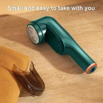 Scrub Easy Перезаряжаемый Удалятель Пыли Для Ткани Безопасный в Использовании Беспроводной Удалятель Пыли С зелёный