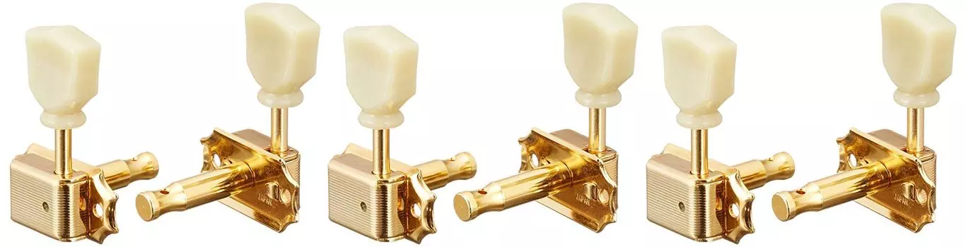 Scud Crewson Type Peg Keystone Knob Gold 2012GS 3+3 золотой