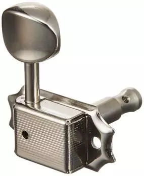 Scud Kluson тип металлический 6 струн боковая часть объемный никелевый колок, ручка, 2002N-BL