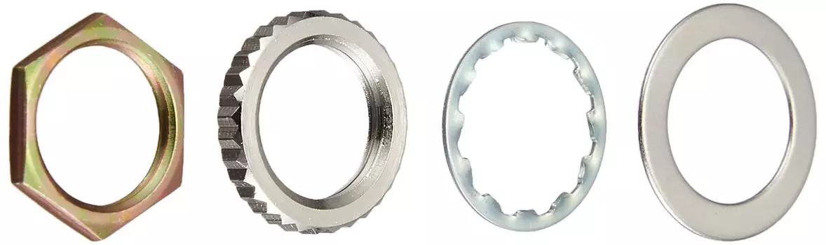 Scud nut nickel for toggle switch set, EXNUT-YMTN