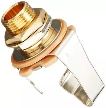 SCUD открытый разъем монофонический отечественный золотой OJ-65G