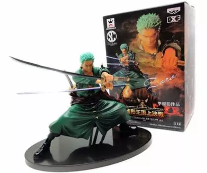SCultures BIG Zoukei King Summit Battle Roronoa Zoro One Piece 15 см Фигурка том 5 Приблизительно. [Элемент]