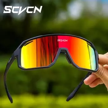 SCVCN HOT MTB велосипедные очки для мужчин и женщин, для спорта на открытом воздухе, для бега, вождения, солнцезащитные очки UV400, для шоссейного бега, велосипедные очки