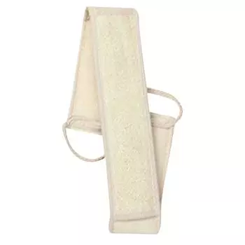 (SD)2 упаковки отшелушивающей щетки для спины и тела из люфы для душа, щетки для ванны белый