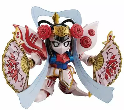 SD Gundam BB Senshi Diaochan Qubeley Bushoza plastic model No.412 & color-coded