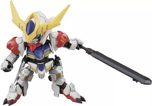 SD Gundam BB Senshi Gundam Barbatos Lupus DX пластиковая модель №402 с цветовой кодировкой