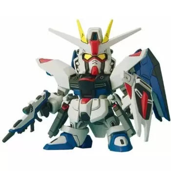 SD Gundam BB Senshi No.257 Freedom Gundam Color-coded Plastic Model