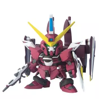 SD Gundam BB Senshi No.268 Justice Gundam Plastic Model