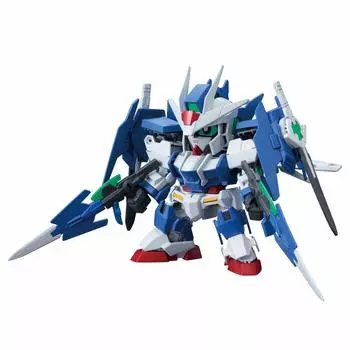 SD Gundam Cross Silhouette Gundam 00 Diver Ace пластиковая модель с цветовой кодировкой