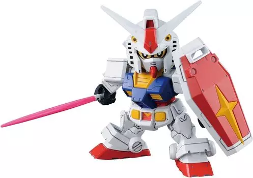 SD Gundam Cross Silhouette Gundam plastic model RX-78-2 color-coded