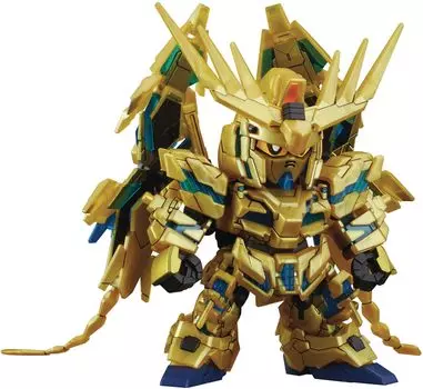 SD Gundam Cross Silhouette Unicorn Gundam Unit 3 Phenex plastic model (Destroy Mode) (Narrative Ver.) Color-coded