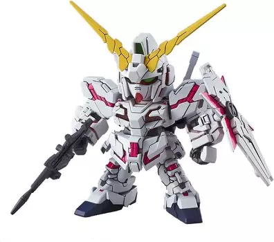 SD Gundam EX Standard 005 Suit Gundam Unicorn Gundam пластиковая модель Mobile UC (Режим уничтожения) Цветовая кодировка