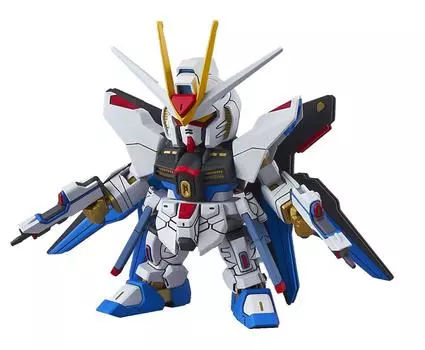 SD Gundam EX Standard Mobile Suit Gundam SEED DESTINY Strike Freedom Gundam Plastic Model Color-coded