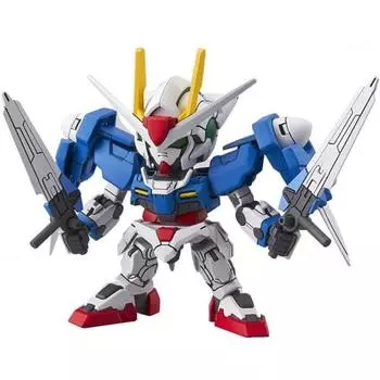 SD Gundam EX Стандартный мобильный доспех Gundam 00 00 Gundam Цветная пластиковая модель