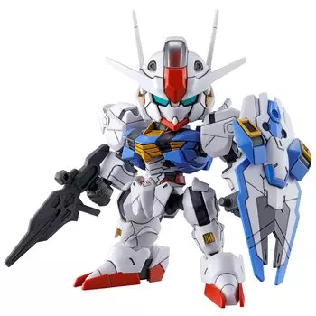 SD Gundam EX Стандартный мобильный доспех Gundam Ведьма Меркурия Gundam Воздушная цветная пластиковая модель