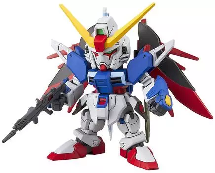 SD Gundam EX Стандартный мобильный костюм Gundam SEED DESTINY Destiny Gundam Пластиковая модель с цветовой кодировкой