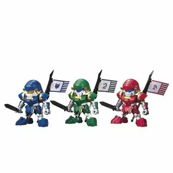 SD Gundam Sangoku Soketsuden BUG Troop Soldier Set Color Coded Plastic Model BAS5058856 &