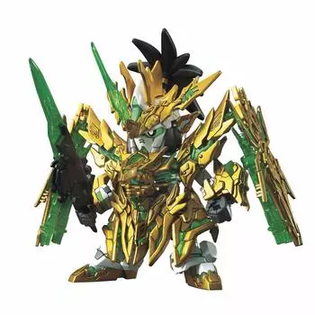 SD Gundam Sangoku Soketsuden Ryuken Liu Bei Unicorn Gundam пластиковая модель с цветовой кодировкой BAS5058879