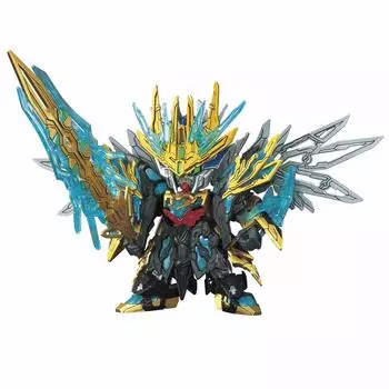 SD Gundam Sangoku Soketsuden Tenha Cao Wing Gundam Plastic Model BAS5058308 Color-coded