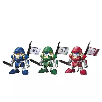 SD Gundam Sankoku Soketsuden BUG & troop soldier set Color-coded plastic model BAS5058856