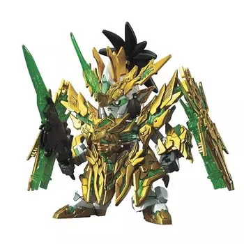 SD Gundam Sankoku Soketsuden Ryuken Liu Bei Unicorn Gundam Цветная пластиковая модель BAS5058879