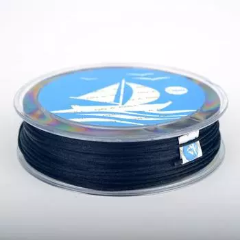 Сделай сам Черный Браслет-историю Наручный шнурок Нефритовая нить 1.5mm Korean silk black 10 m