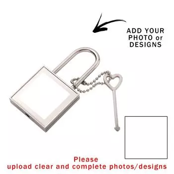 Сделай сам индивидуальный переводной пустой круглый замок в форме сердца замок с пожеланиями на День святого Валентина One Size