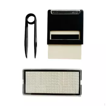 Сделай сам индивидуальный профессиональный многоцелевой набор штампов для печати для школы и дома 14mmx38mm