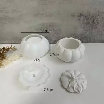 Сделай сам Кристальная Эпоксидная Смола Силиконовая Форма Хэллоуин Зеркальная Форма Подарок Банка для Хранения Ведьмы Домашний Декор B