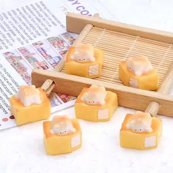 Сделай сам мультяшный кот пудинг обувь цветок смоляные аксессуары и шпильки украшения