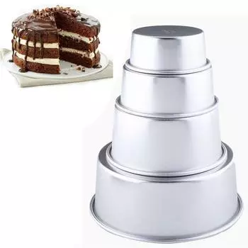 Сделай сам противень с антипригарным покрытием инструменты для штамповки торта форма для сыра форма для торта форма для выпечки 4in