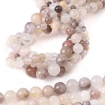 Сделай сам, ручная работа, браслет, ожерелье, серьги - набор аксессуаров из круглых бусин золотого нефрита и фиолетового цвета 4mm фиолетовый