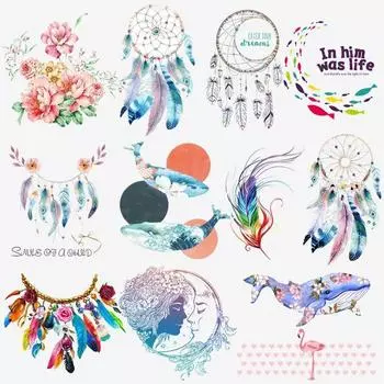 Сделай сам, термопереводные наклейки, термопереносные наклейки для футболок, нашивки на одежду, наклейки для футболки