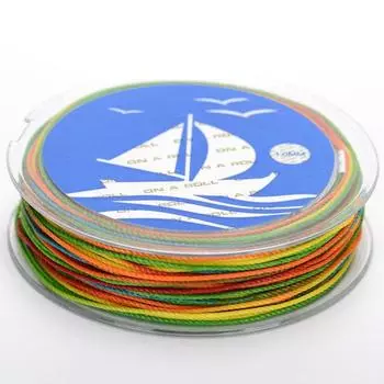 Сделай сам Вязаный вручную веревочный материал Макраме Южная Америка Вощеная нить