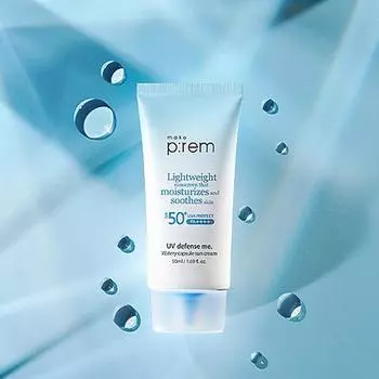 Сделайте P:REM UV Defense Me Водяной капсульный солнцезащитный крем 40 мл (SPF50 +) 1 PCS