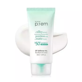 Сделайте P:Солнцезащитный крем REM UV Defense Me No Sebum 50 мл (SPF50 +) 1 PCS