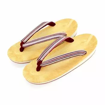 Сделано в Ame Yellow Chiba Yellow Ame Oval Striped Pattern [Takeharu] Setta, Япония, Подошва, Seta, Chiba, Подошва, Губка, Дамы, Форма, M,