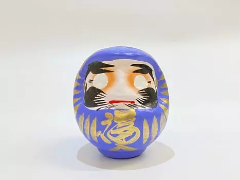 Сделано в Дарума Традиционный 12 см Разнообразие Дарума для Семьи Хороший и Сигета, Япония, Такасаки, Кукла, Ремесло, Высокий, Фиолетовый, Нет. 2, Безопасность, Удача, Удача,