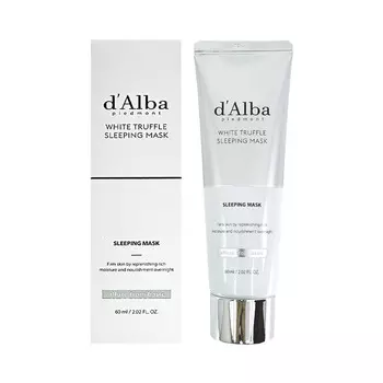 Сделано в Корее d Alba White Truffle Sleeping Mask – увлажняющее и омолаживающее ночное средство (60мл)