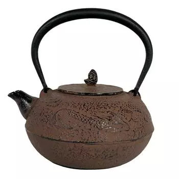 Сделано в Японии Чайник Nambu Tekki Nambu Iron Чайник Unryu Rust Чайник IH Fire Совместимый Tetsu Color 1.3L Совместимый/Открытый