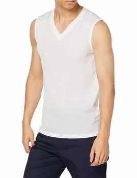 Сделано в Японии, не впитывает влагу, сетка PP, без рукавов, 5215018, белый, Япония, размер S, японский [Foxfire] [Нижнее белье] [Потеет] [Полипропилен] [Смотреть белый