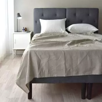 Сделано в Японии. Односпальная простыня из конопляного льна. Быстросохнущая, антибактериальная, устойчивая к запахам, впитывающая влагу, моющаяся, прохладная, прохладная, пододеяльник.