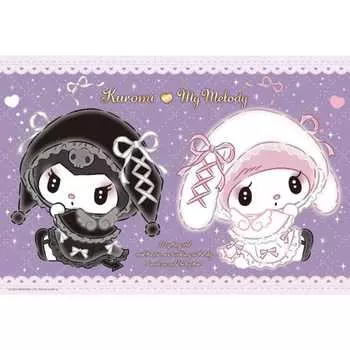 [Сделано в Японии] Пазл Beverly из 300 деталей Kuromi My Melody Moonlit Angel Coordination (26 х 38 см) 300-053