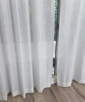 Сделано в Японии Плюшевое зеркальное кружево и горошек Ширина 100 см x 176 см Комплект из 2 штук Kaei-кружевная занавеска, Высокоэффективная, Защита от посторонних взглядов, Теплозащитная, Изолирующая, белый