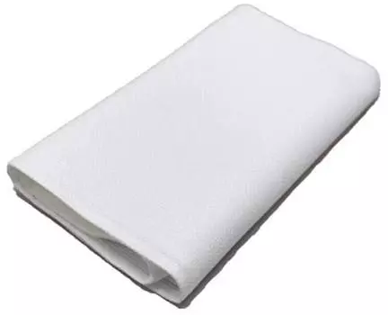 Сделано в Японии, полотенце для рук Stone, хлопок, 44 x 77, 10 шт., для профессионального и коммерческого использования. (полотенце кручения) 100% белый