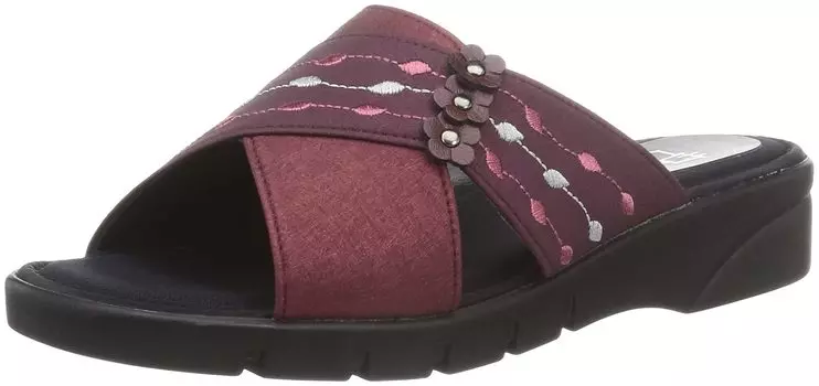 Сделано в Японии сандалии стильные и легкие в использовании среднего размера [Neushi] Wear_NU2515 женские винный