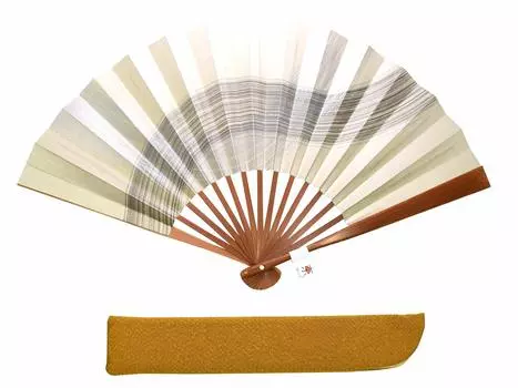 Сделано в Японии, сертифицированный бренд Kyoto Fan Day Gift [Ozeki Corporation] Shototake Shirakaze для мужчин и отцов коричневый