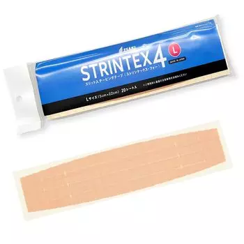 Сделано в Японии Strintex 4 Strintex Taping Muscle Balance Support (Размер L) бежевый